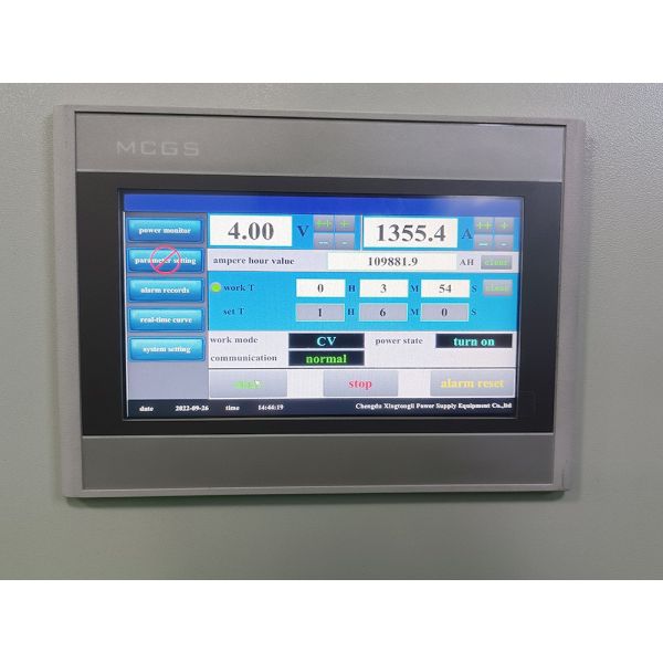 IGBT Rectifier 15V 5000A With Touch Screen And RS485 Control