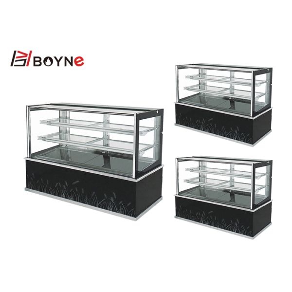 Japanese Style Right Angle Three-Layers Cake Freezer E Type for bakery shop
