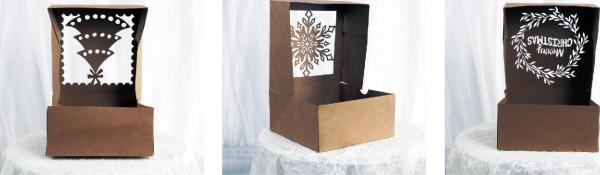 Factory price cake packaging bulk wholesale cake box with window custom logo print birthday wedding cake boxes