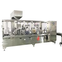 80 Copas/Min Máquina de embalagem de enchimento de copo com máquina de vedação de enchimento de copo de medição de suco de frutas