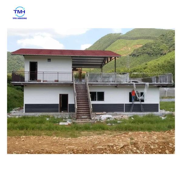 Modernized Design Steel Structure Homes For Customized Size Light Steel Villas
