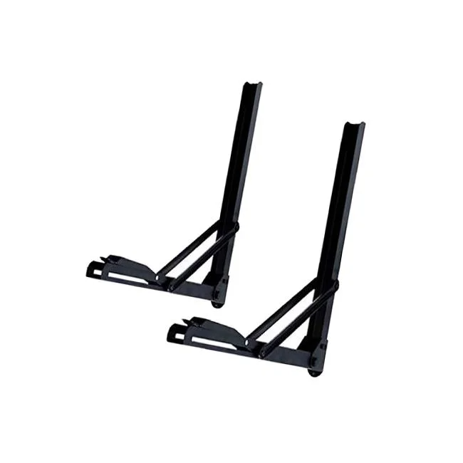 Powder Coated Triangular Support Frame Wall Mounting Hanging Shelf for Computer Table