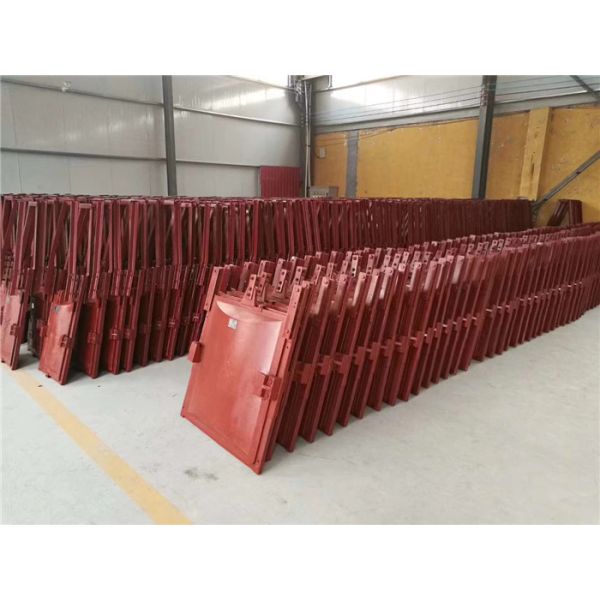 Round Steel Cast Iron Sluice Gates Wall Mounted Sluice Gate For Reservoirs