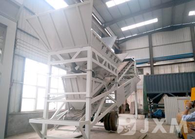 Aggregate Lift Wet Mixed 100KW Concrete Batching Machine