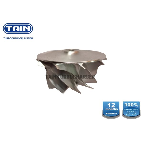 подъем KP39 46mm/48.6mm колеса компрессора Turbo заготовки 10blade 35.5mm для фокуса/Mondeo Форда