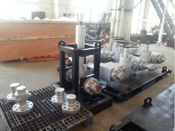 Vanne d'étranglement de papillon des gaz de type cage pour le forage pétrolier