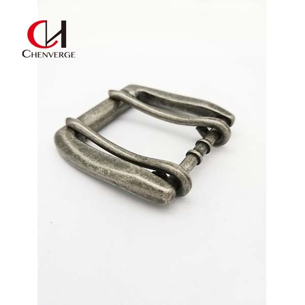 Double Pin Unisex Reversible Belt Buckle Simple Anticorrosive