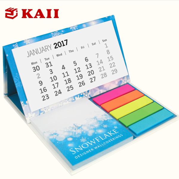 Custom 2026 folding paper calendar
