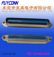 Conector reto do PWB do PWB 64 Pin Centronics Connector Male 32pairs com porcas