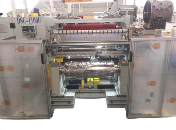 High Speed 15 Micron 200V Slitter Rewinder Machine , Stretch Film Rewinding Machine