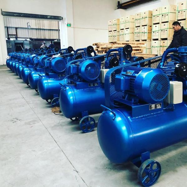 Single Phase Belt Driven Air Compressor Piston Air-compressor With 3HP Motor For Sale