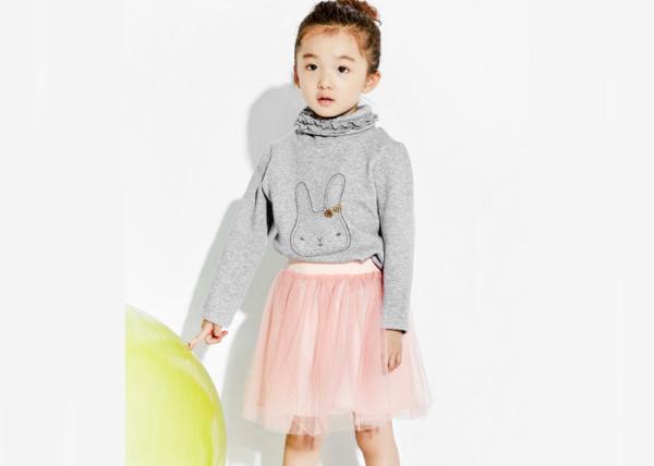 Crew Neck  Girls Size 10 Clothes , Girls Pullover Sweatshirt Double Layer Collar