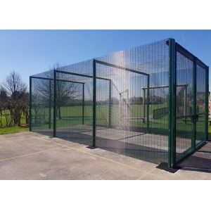El PVC galvanizado del acero cubrió la prisión Mesh Anti Climb Security Fencing del alambre