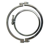 Braçadeira de tubulação do parafuso das braçadeiras 80mm-630mm de aço inoxidável industriais do canal única antiferrugem