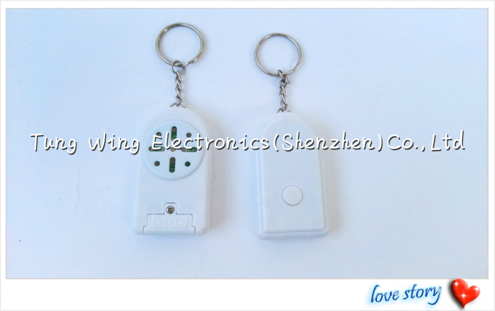 Уникально декоративное ядровое нот Keychain/кольцо для ключей с обломоком записи голоса