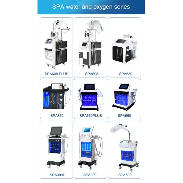 BIO RF Beauty Therapy Machine 15 Inch Cold Hammer Hydro Dermabrasion Device