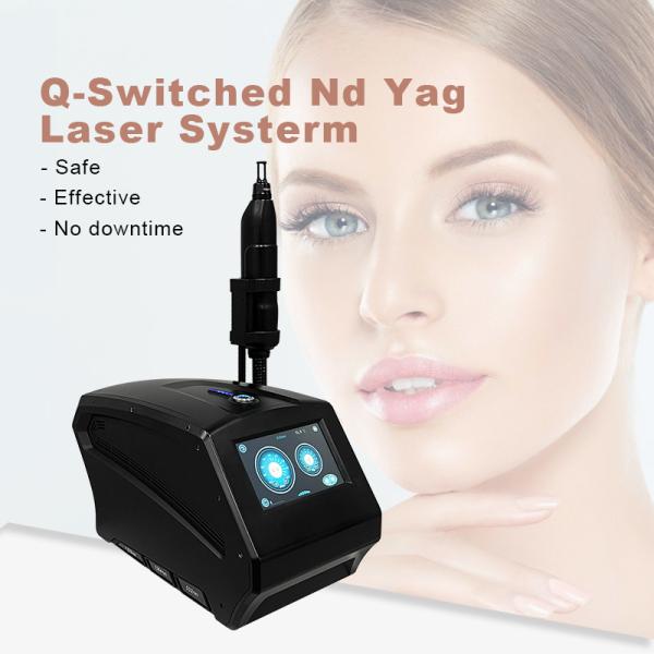 OEM Q Switched Nd Yag Laser Machine For Pigmentation Removal 532nm Blackhead Remover