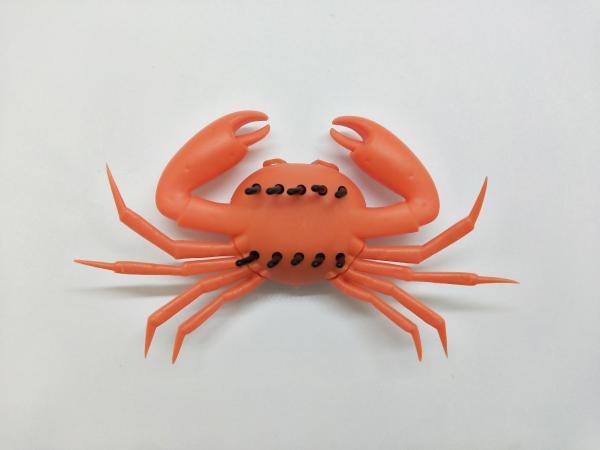Plastic Solar Animal Toys Children Educational Small Solar Crab