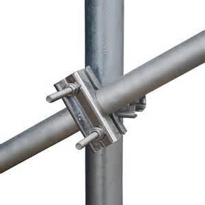 Zinc Plated Metal Building Brackets Bending / Welding Natural Color 2mm Thickness
