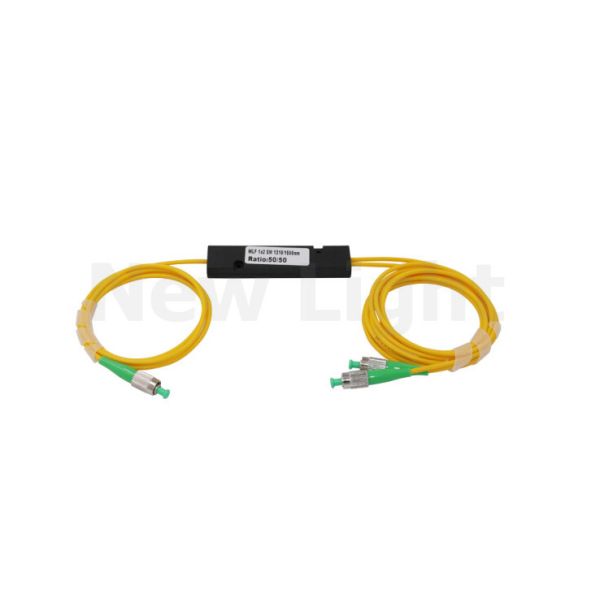 Single Mode Fiber Optical Splitter with FC/APC Connector and 0.9/2.0/3.0 mm Cable Diameter