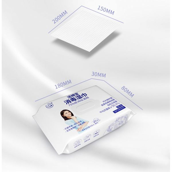 Highly Sterilized Antibacterial Alcohol Wipes Effectively Kills Live Viruses