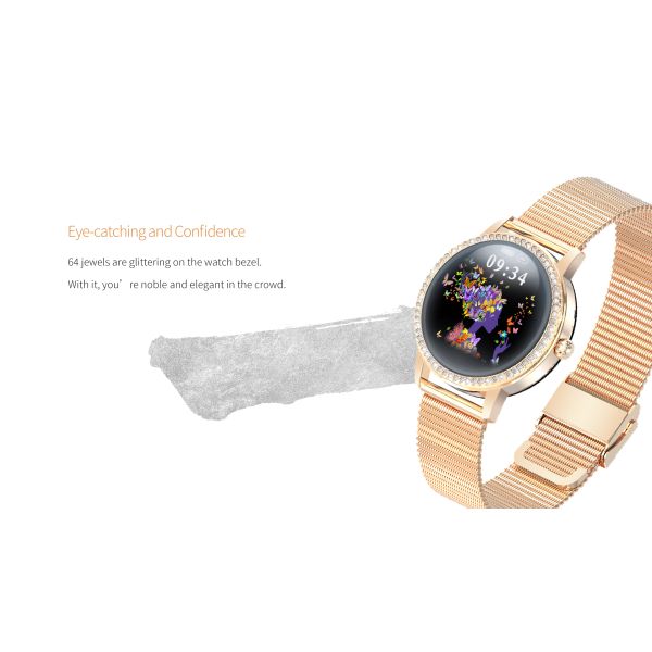 Браслет BT5.0 Bluetooth водоустойчивого отслежывателя фитнеса тарифа сердца IP68 умный