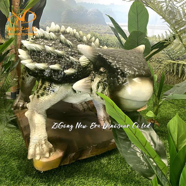 Robotic Aretificial Ankylosaur Dinosaur Models for Jurassic Park and Educational Events
