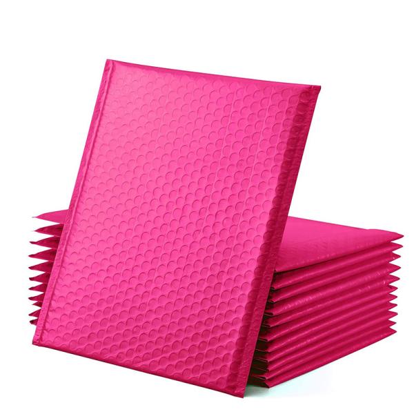 Custom Color Size Dark Green Envelope Pouch Factory Wholesale Mini Bubble Bags Eco-friendly Shipping Packaging Mailer Bu