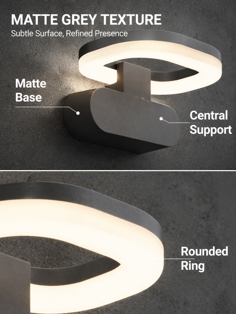 Commercial Exterior LED Wall Light IP65 Store Front Entrance Lamp For Retail Shop