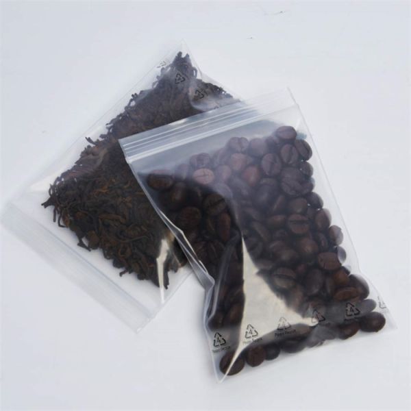 Secure Zipper Closure Custom Logo Print Polybags for Suffocation Warning and Security