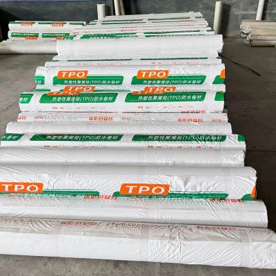 Repackable Thermoplastic Polyolefin Tpo Roofing For Exposed Single Layer Light Steel Roof