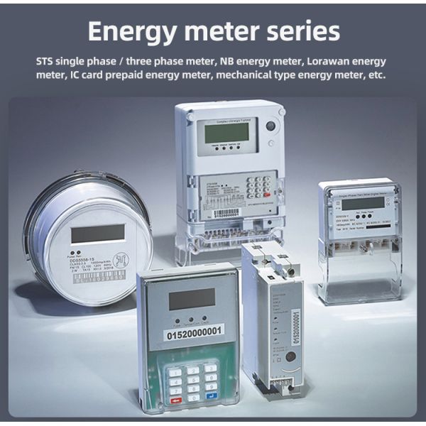 Electrical Meter Prepaid Smart Ic Card Electricity Meter Electric Energy Meter