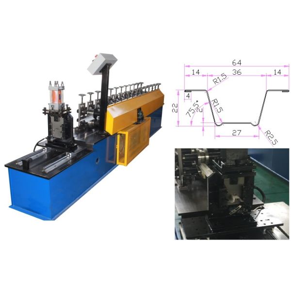                  Automatic Hydraulic Cutting Omega Profile Steel Framing Machine             