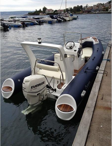 2022  inflatable speed boat  rib boat 17ft  length PVC or hypalon  with back cabin  rib520B