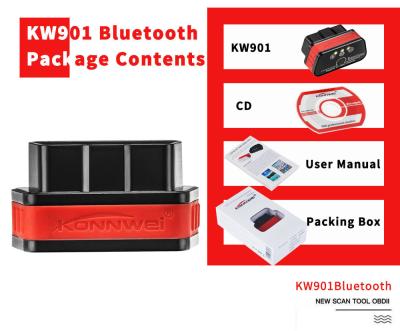 Conexão sem fio do estábulo diagnóstico universal do varredor de Bluetooth do carro 2 anos de garantia