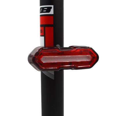 LED Waterproof Usb Rechargeable Bicycle Tail Light Mountain Smart Bicycle Tail Light 42.3g