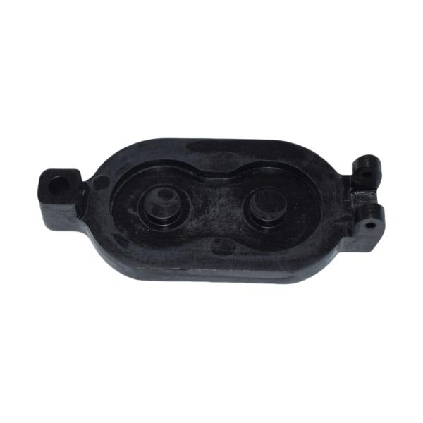 Servicios de mecanizado CNC personalizados de plástico negro para productos electrónicos