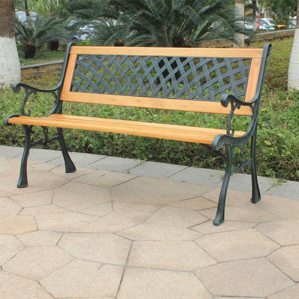 China garden beach chair outdoor park chair wood long chair park beachBTC-008
