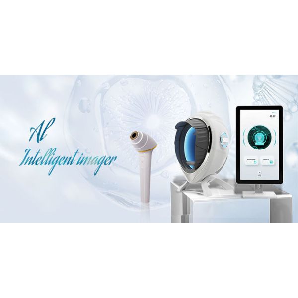 AI Facial Skin Analysis System With 9 Spectral Imaging Microscopic Detection