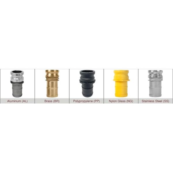 Camlock Type Hose Pipe Fittings Stainless Steel Aluminum Brass Quick Release Coupling