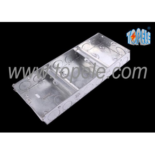 電気金属の天井の出口箱 1 + 1 + 1 ギャング管をカバー