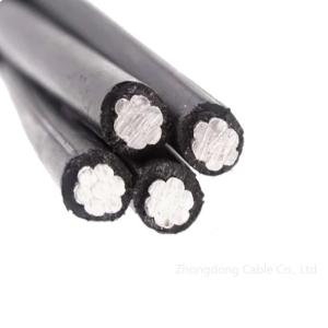 600V XLPE Insulation Aerial Bundled Cable ABC Overhead Twisted Cable