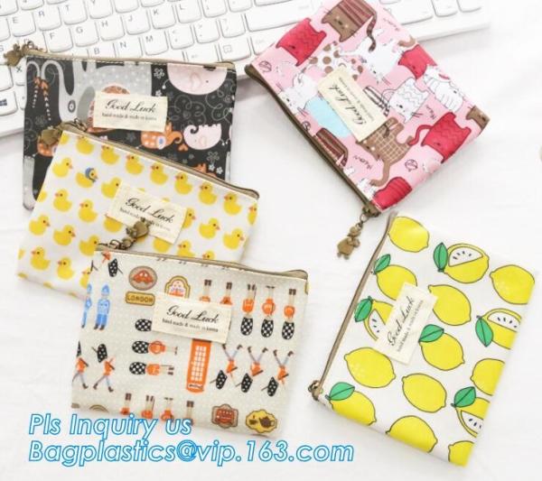 pencil case students Simple canvas bag Stationery case large PU pencil bag, zipper pencil pouches bag School Stationery