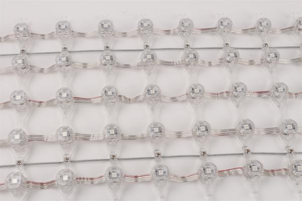 屋外防水 48W DC12V LED メッシュスクリーン SMD3535 DMX512 IP67