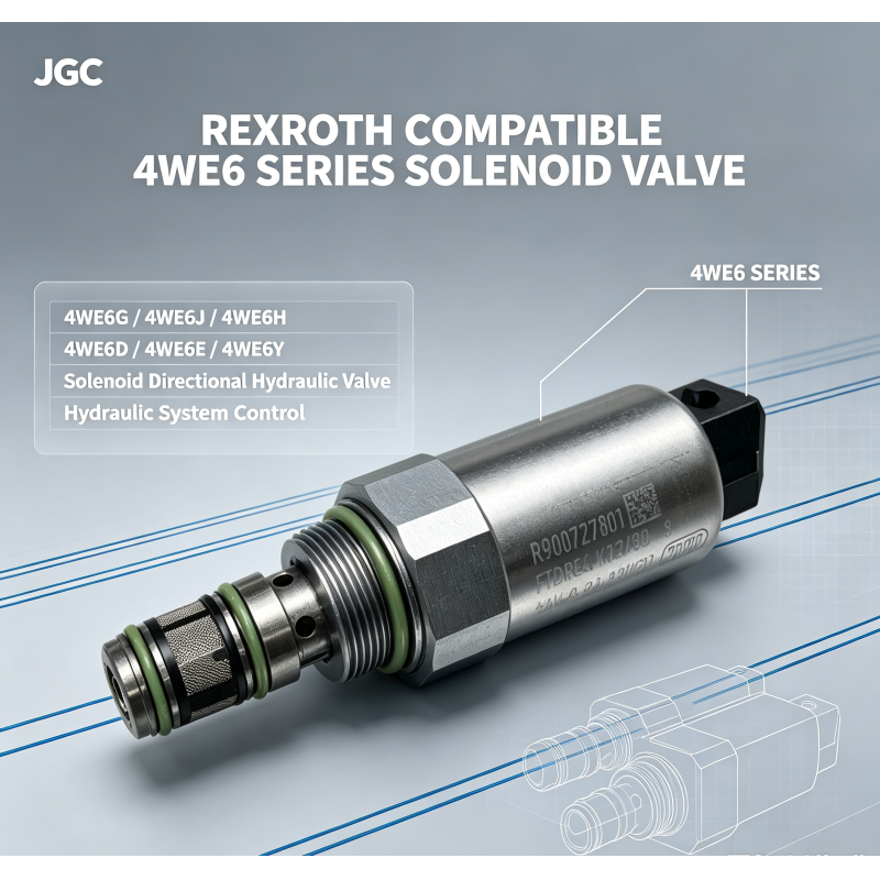 4WE6G/4WE6J/4WE6H/4WE6D/4WE6E/4WE6Y R901155051Rexroth Compatible 4WE6 Series Solenoid Directional Hydraulic Valve