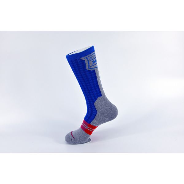 Les chaussettes fraîches de basket-ball d'Elastane Breathbale, encrassent anti-