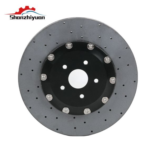 HEUR Front Brake Set Refit 295*24mm Ceramic Carbon Disc For Mitsubishi Outlander