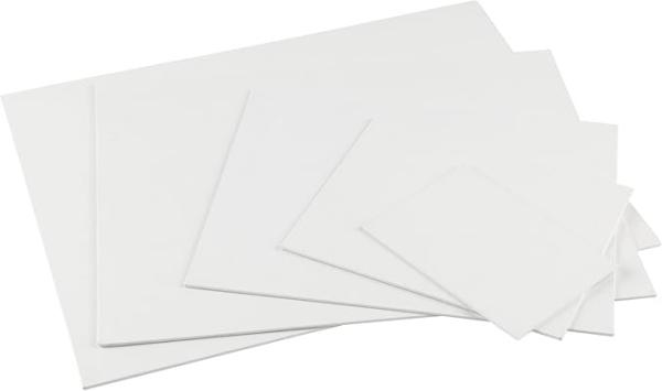Cotton 12 Pack Blank Canvas Panels Acid Free UV Resistant For Oil / Acrylic Painting