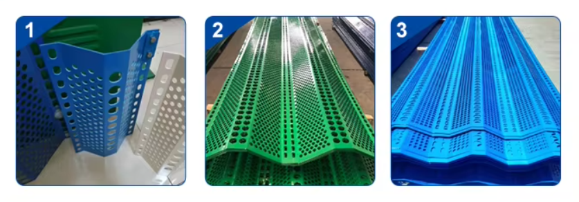 3Peaks Powder Coated Windbreak Fence Panels For Protetion