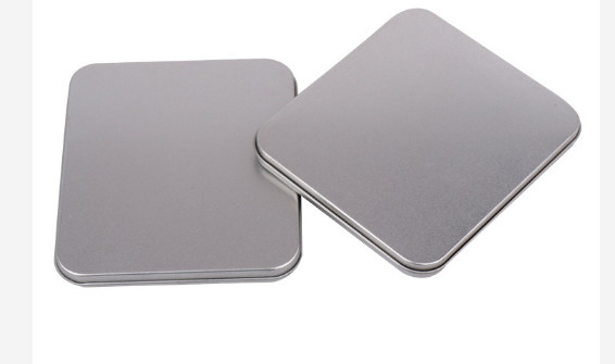 PMS Small Rectangular Tin Containers 0.32mm Empty Tin Box